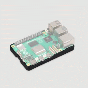 SC1655 BUMPER, SILICONE, RASPBERRY PI 5 BOARD