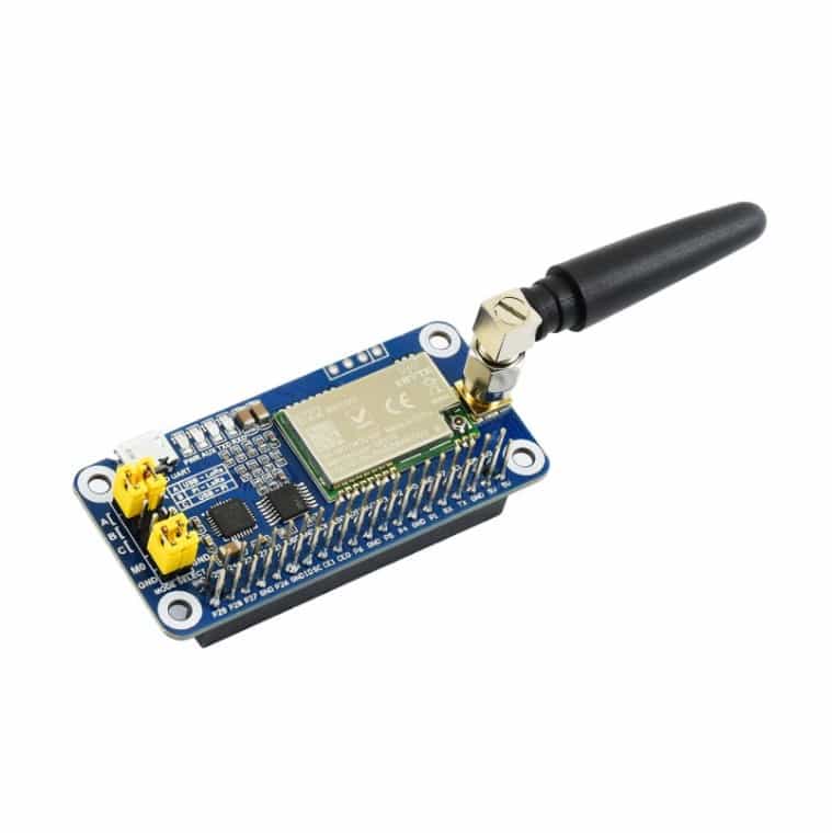 SX1262 LoRa HAT for Raspberry Pi, 868MHz Frequency Band, for Europe