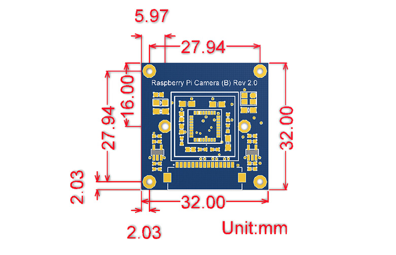 Raspberry Pi kamera (B)