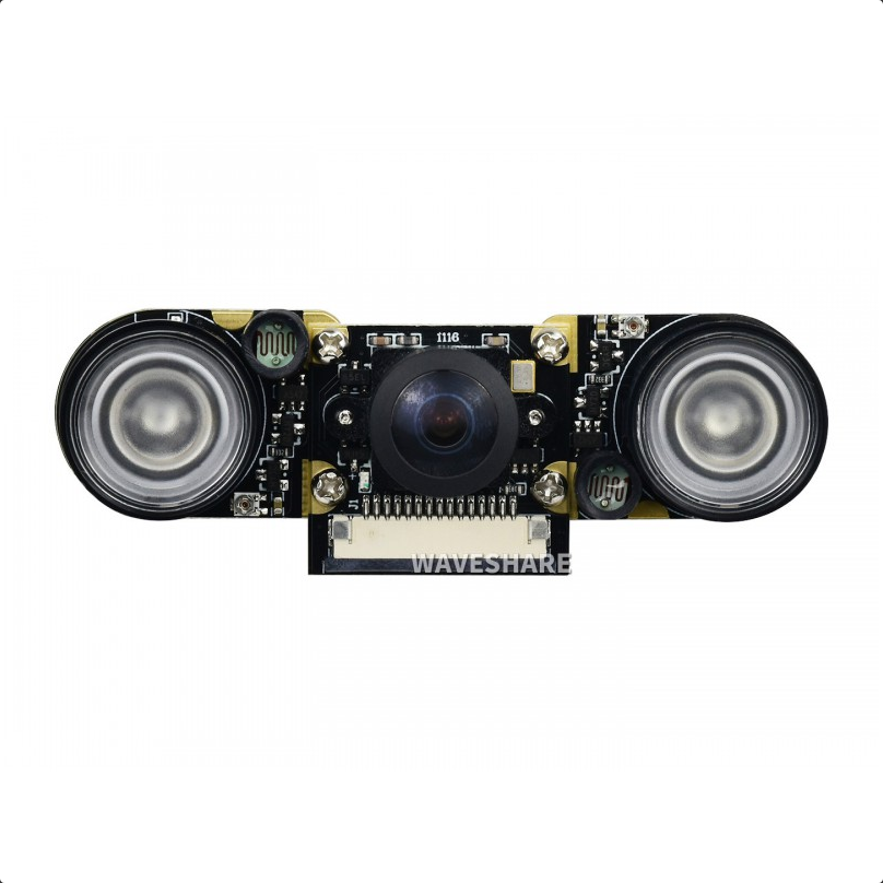 Raspberry Pi kamera, (H), fisheye sočivo, noć i dan --