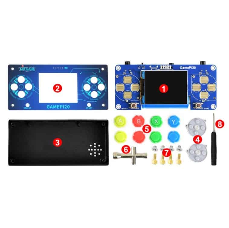 Raspberry Pi konzola GamePi20