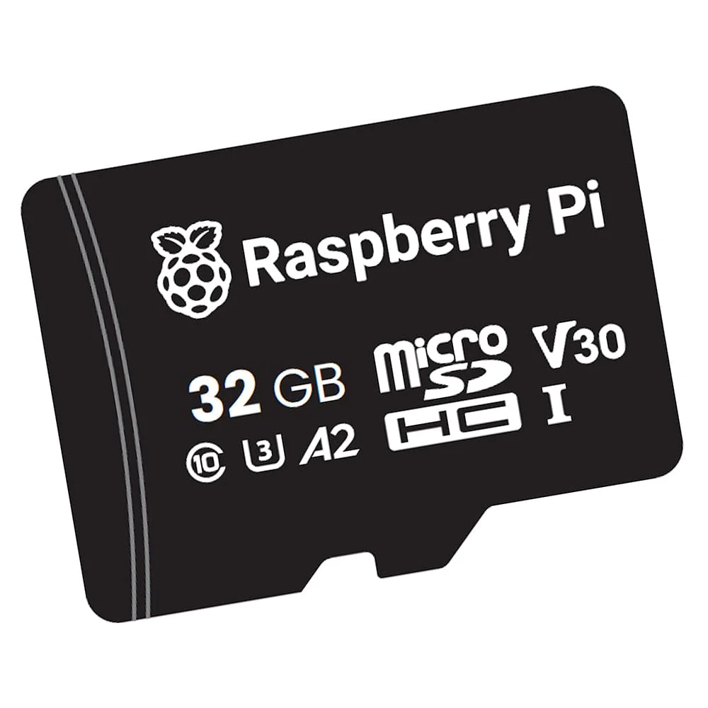 PI OS - 32GB MICROSDHC CARD, 32GB, RPI 4/5 BOARD