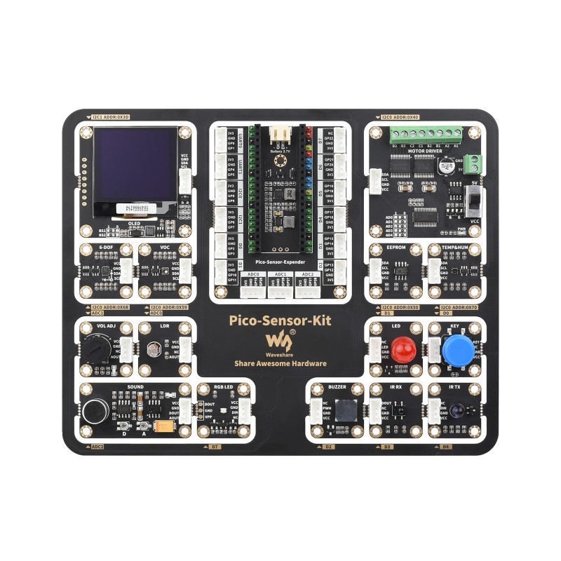 Raspberry-Pi-Pico-2-W-Sensor- Kit
