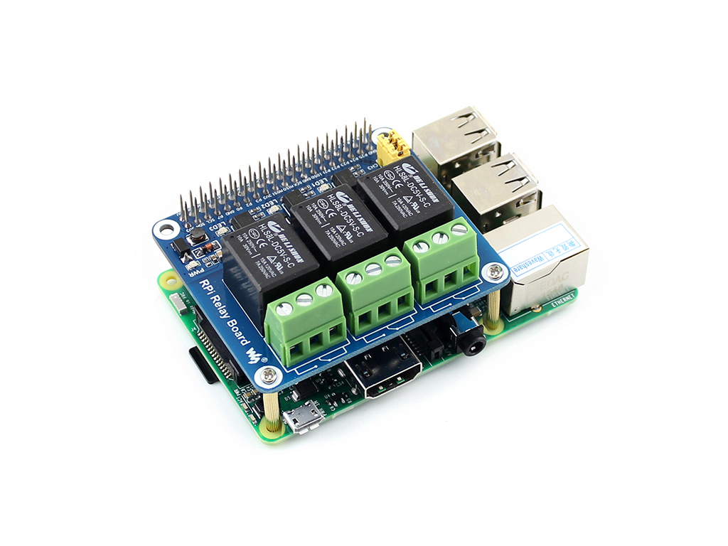 Raspberry Pi rele ploča