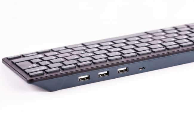 Raspberry Pi tastatura, crna
