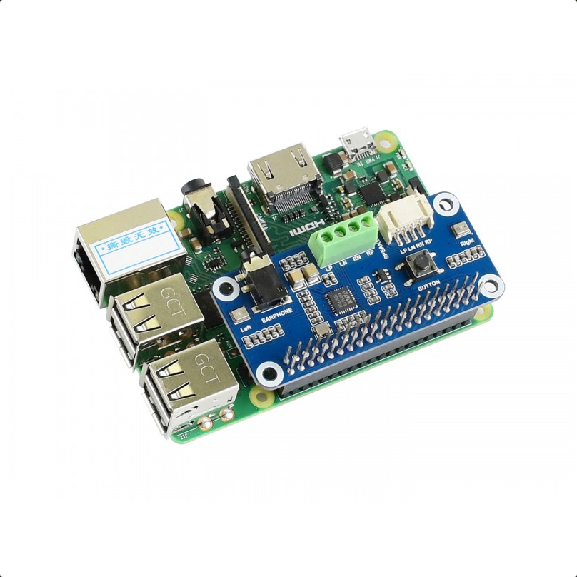 Raspberry Pi WM8960 Audio HAT