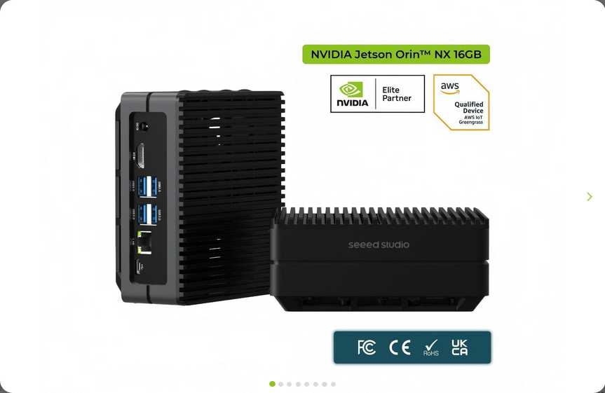 reComputer J4012 - Edge AI Computer with NVIDIA® Jetson™ Orin™ NX 16GB