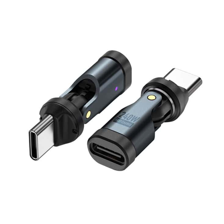 Rotirajuci USB-C adapter, PD240W, 480Gbps