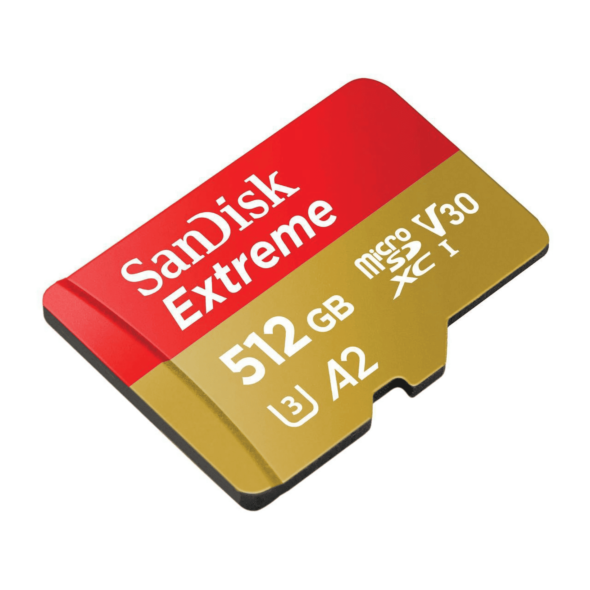 SanDisk SDXC 512GB Extreme micro 190MB/s UHS-I Class10 U3 V30+Ad