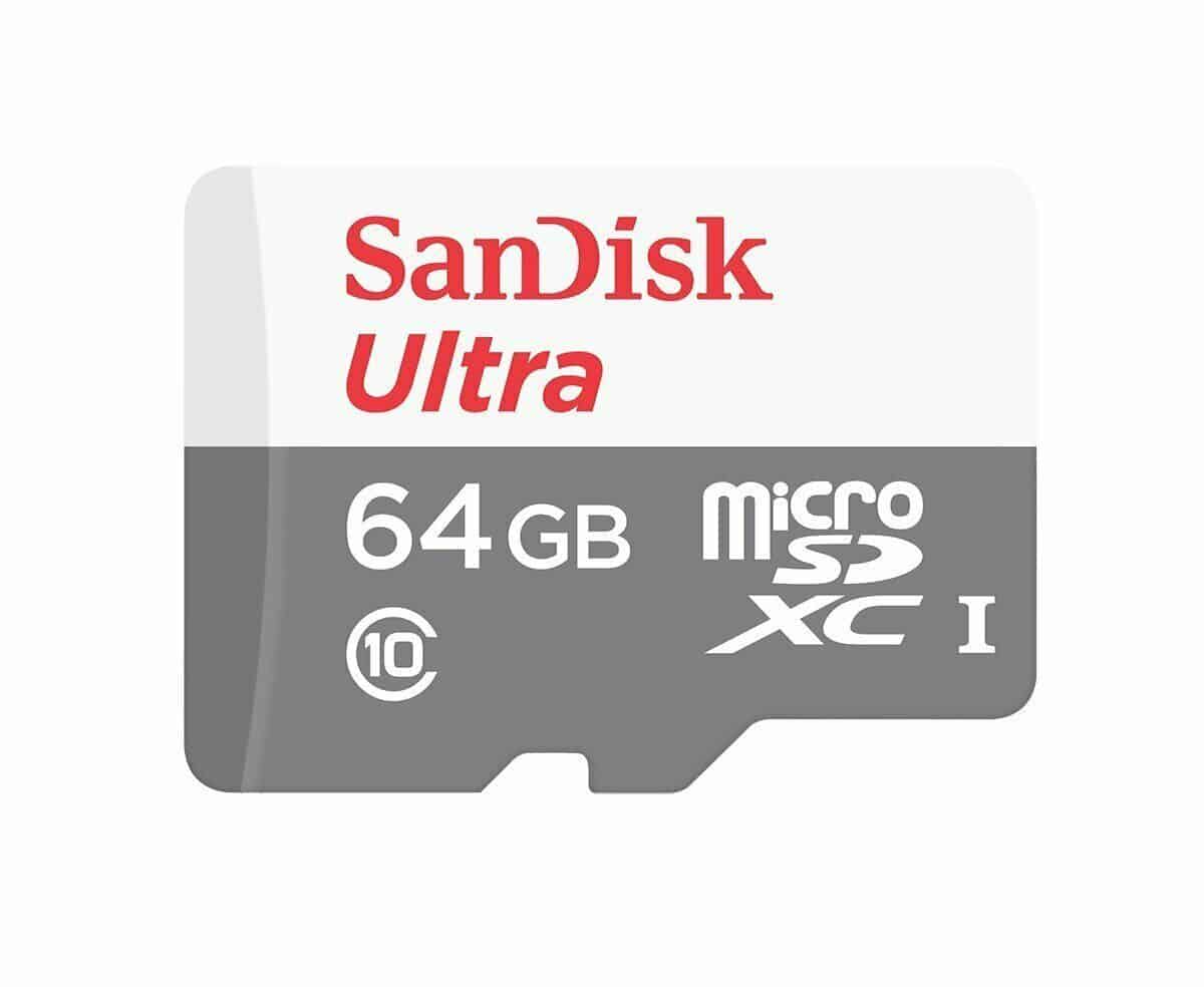 SanDisk SDXC 64GB Ultra Micro 100MB/Class 10/UHS-I 619659185077 bs