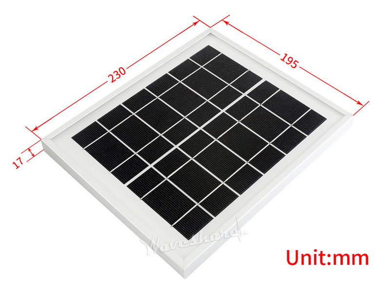 Solarni Panel (6V 5W) --