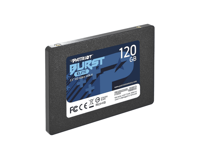 SSD 2.5 SATA3 6Gb/s 120GB Patriot Burst Elite 450MBs/320MBs PBE120GS25SSDR