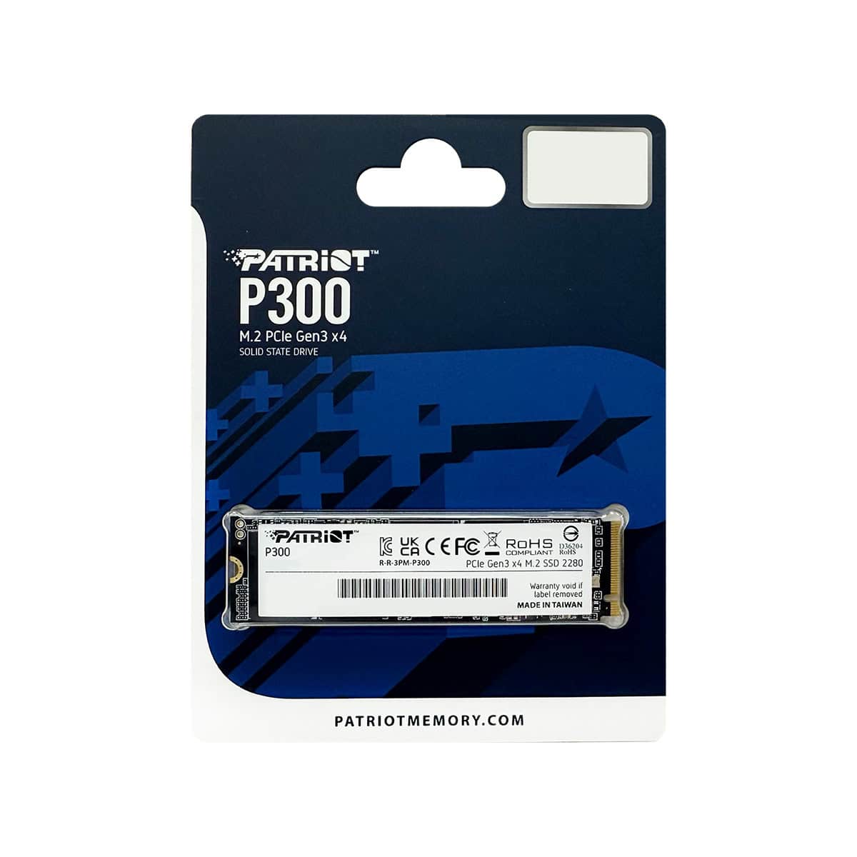 SSD M.2 NVMe 256GB Patriot P300 1700MBs/1100MBs P300P256GM28