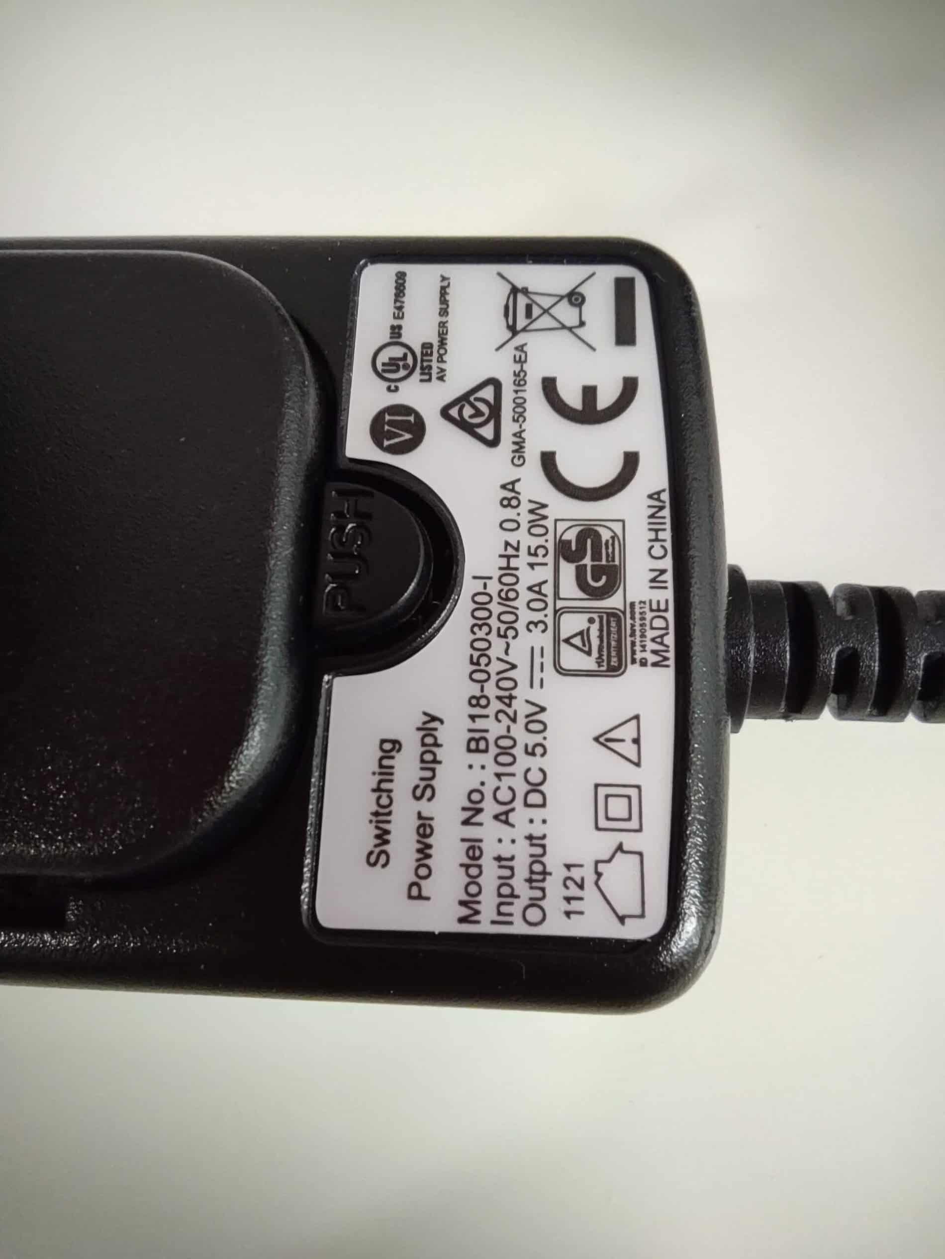 ORD-PSU-5V3A-USB-C-EU