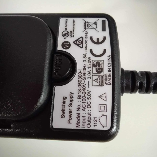 ORD-PSU-5V3A-USB-C-EU