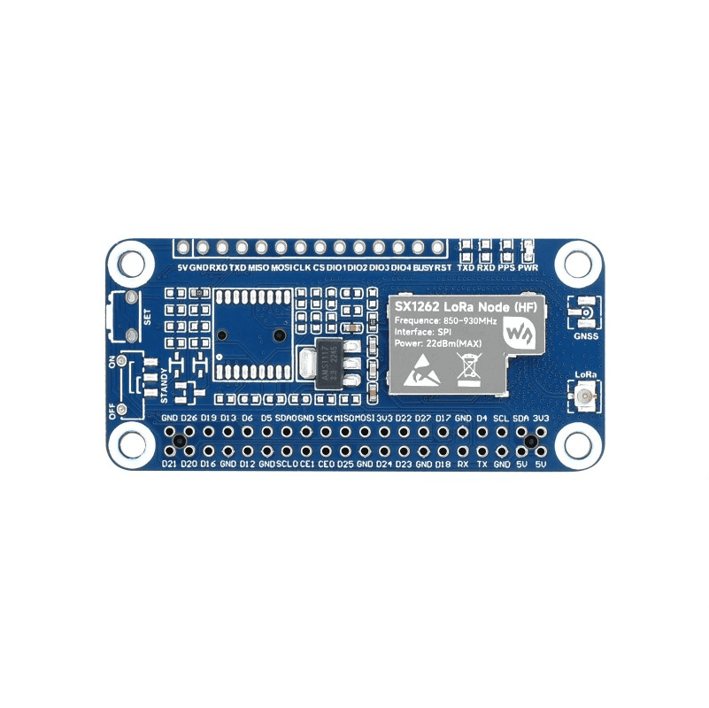 SX1262 868/915M LoRaWAN HAT