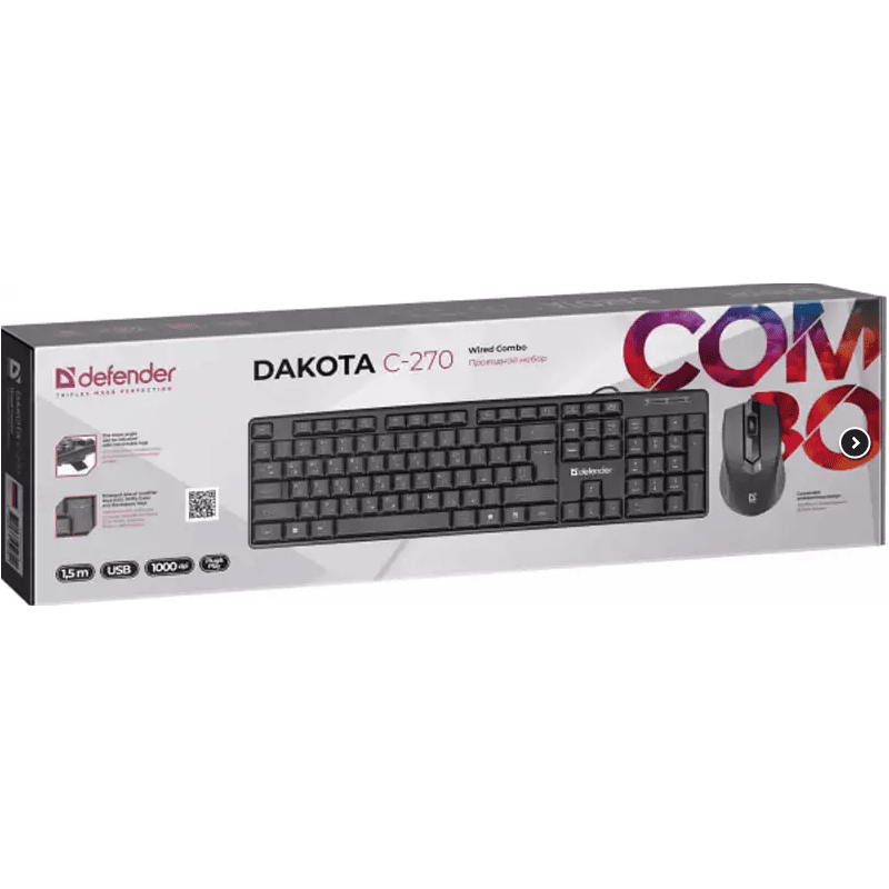Tastatura + miš Defender Dakota C-270 YU
