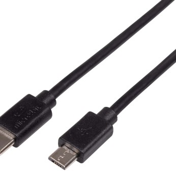MEFUSBB30CV1 USB CABLE, 2.0 C PLUG-MICRO PLUG, 300MM