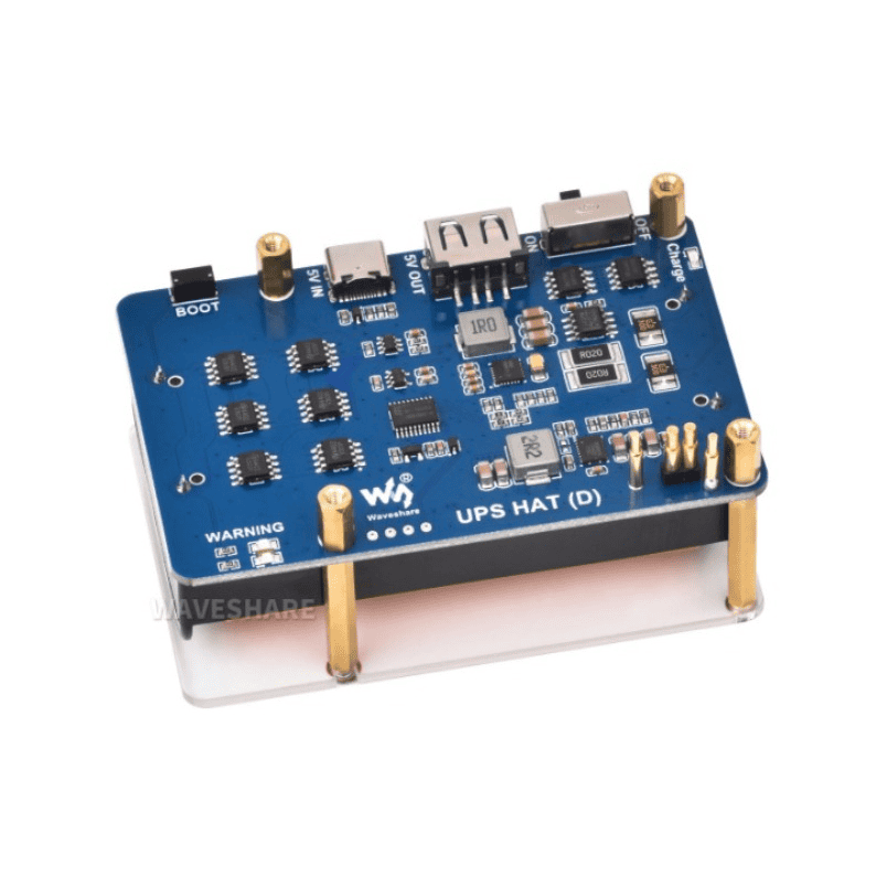 UPS HAT (D) (EN) Expansion Board