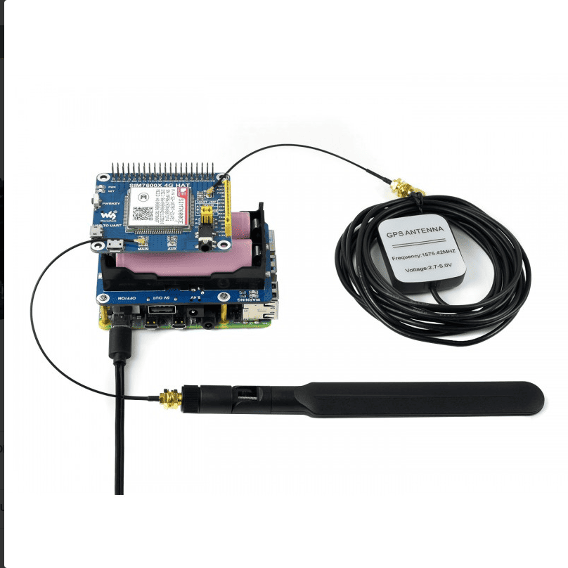 UPS HAT za Raspberry Pi (neprekidno napajanje)