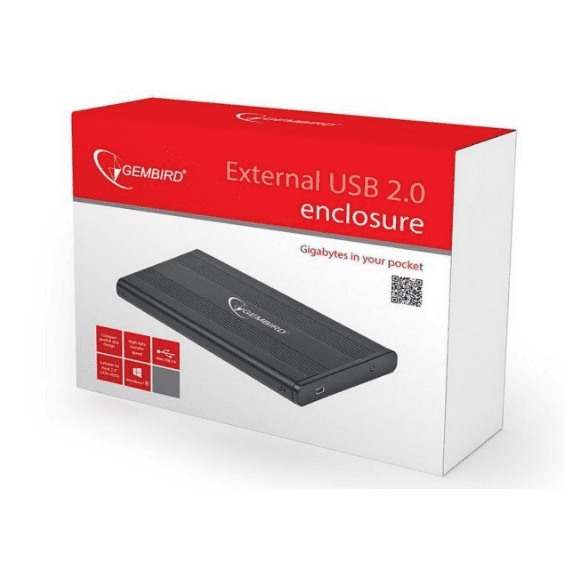 EE2-U2S-5 USB 2.0 Externo kuciste za 2.5`` SATA hard diskove --