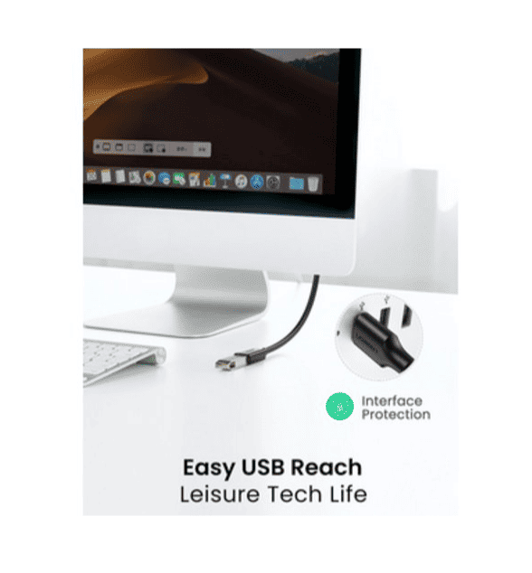 USB kabl M/F 3.0 0.5m crni Ugreen US129