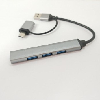 USB 3.1 TIP C+USB 3.0 na 4xHUB 3.0 metal