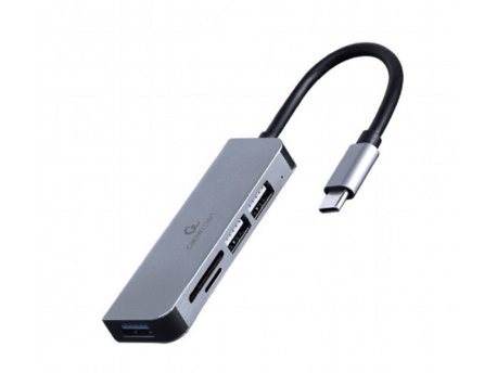 Čitač kartica s 3-port USB-C hub-om (Type-C USB3.1 + USB 2.0)