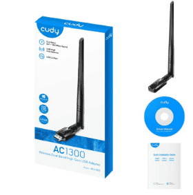 Cudy WU1400 AC1300 Wi-Fi USB 3.0 2.4+5Ghz, 5dBi detachable antena AP