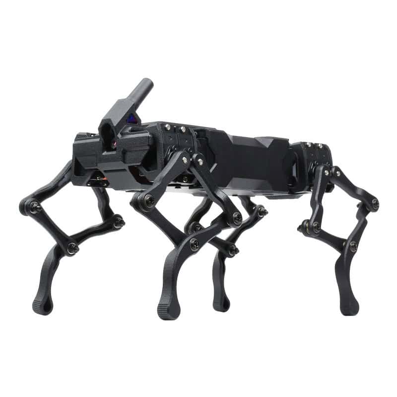 WAVEGO, 12-DOF Bionic Dog-Like Robot, Open Source for ESP32 / PI4B