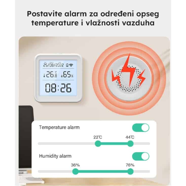 Wi-Fi smart alarmna sirena