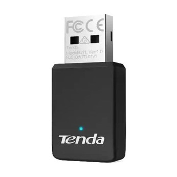 Wireless mini USB adapter Tenda U11 AX900 Wi-Fi 6/2.4GHz:286Mbps/5GHz:600Mbps